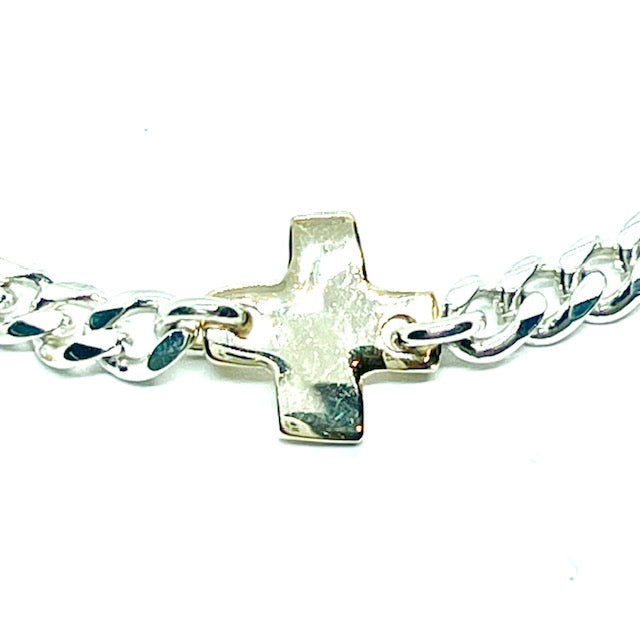 summer gold charm bracelet