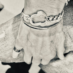 lock bracelet and star bangle - idea