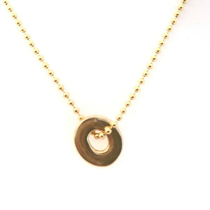 gold donut