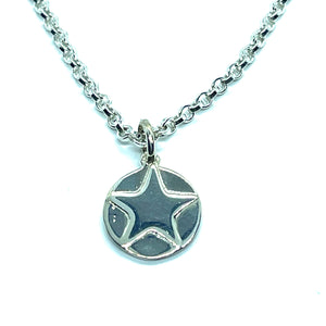 sterling silver rolo chain LARGE LINK