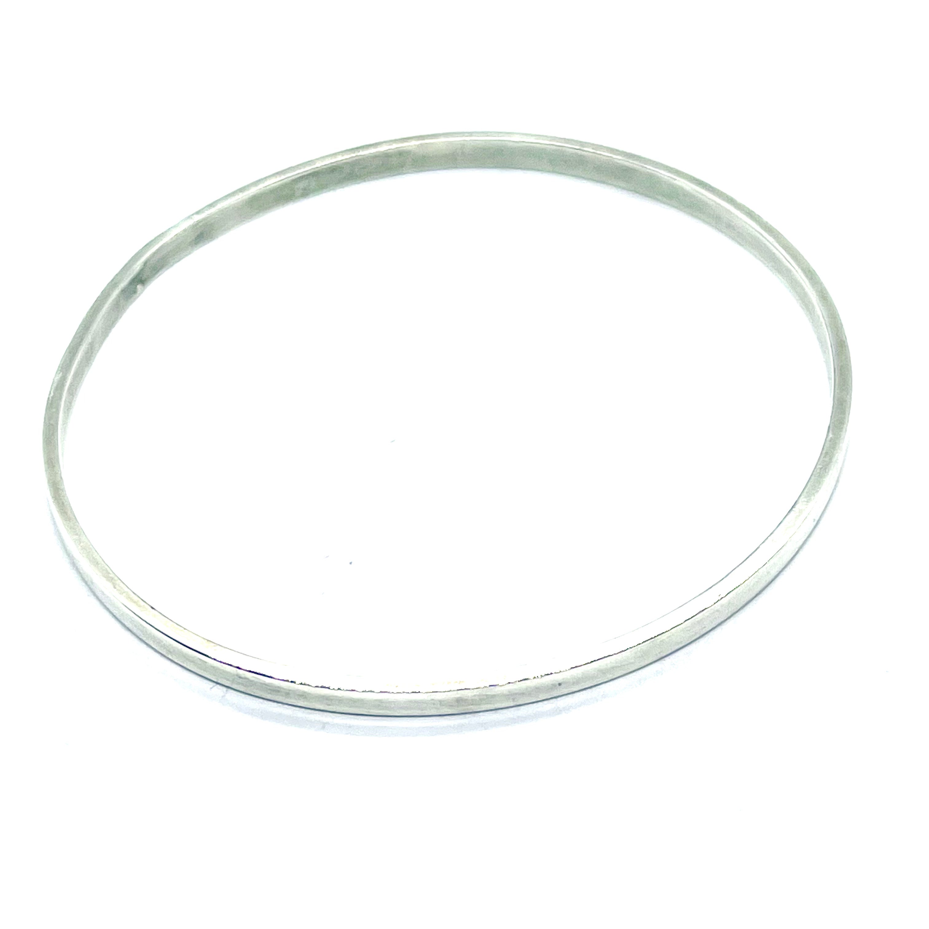 sterling simple bangle
